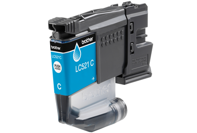 Brother LC521 Cyan Ink Cartridge LC521C Brother LC521 Cyan Ink Cartridge LC521C